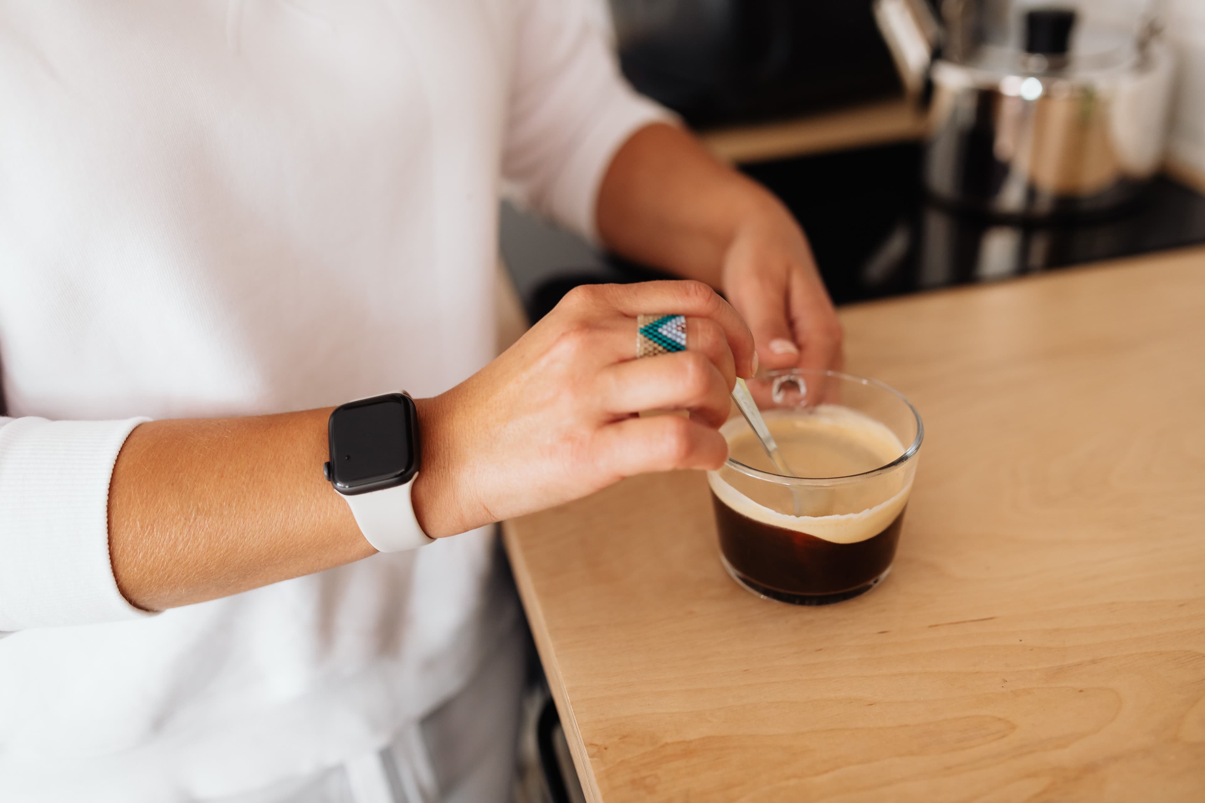 Persoonlijk koffiemoment op de werkplek